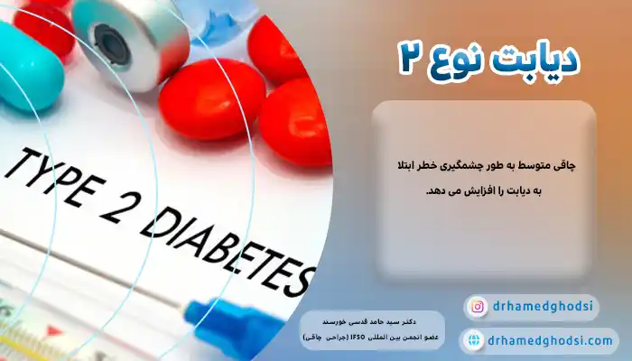 دیابت نوع 2 یکی از بیماریهای مرتبط با چاقی